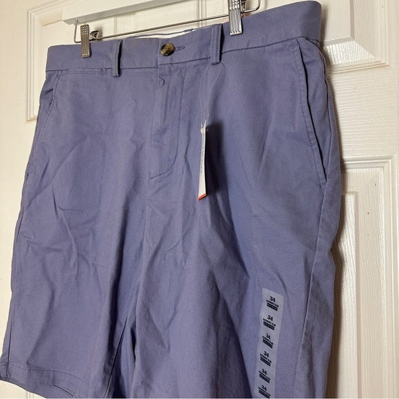NEW Old Navy Purple Ultimate Slim Chino Shorts Men Size 34 - Picture 2 of 4